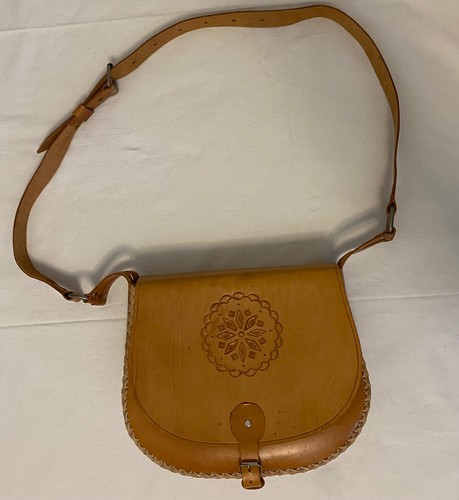 Vintage boho ledertasche - vintage,