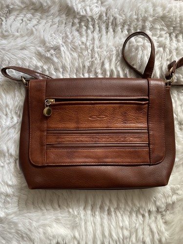 Echtes leder vintage - echtes,