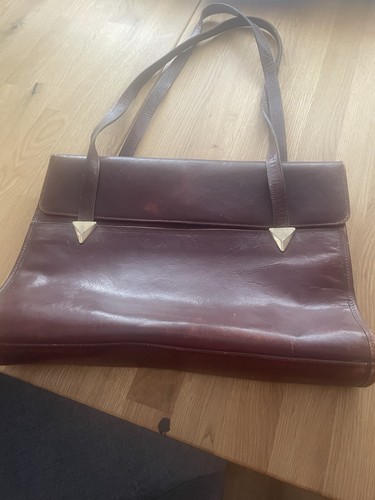 Schöne vintage ledertasche - schöne,