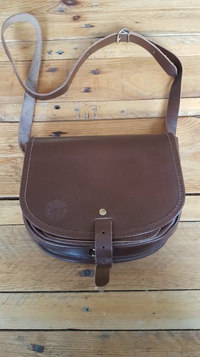 Vintage lederumhängetasche - vintage,