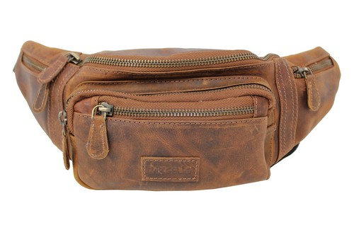Echt leder gürteltasche - leder,
