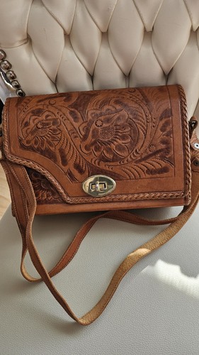 Vintage handtasche leder - handtasche,