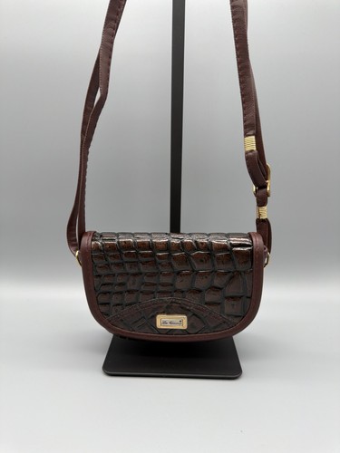 Vintage handtasche kroko optik - kroko,