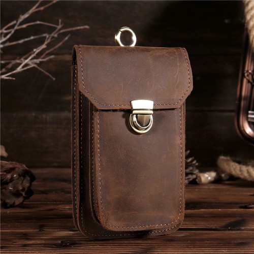Edc leder handytasche - leder,