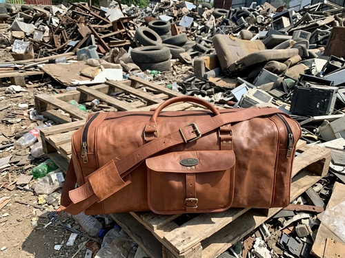 Ziegenleder tasche reise - reise, echt