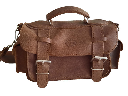 Vintage damen leder handtasche - vintage,
