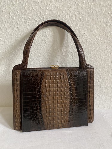 Echtleder henkeltasche braun - echtleder,