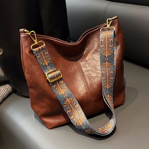 Vintage damen schultertasche - vintage,