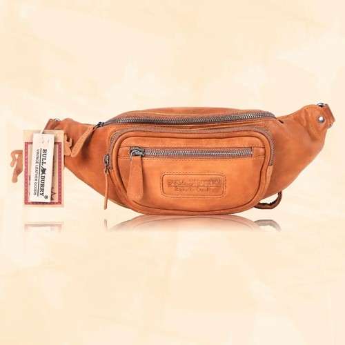 Echt leder bauchtasche - echt,