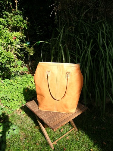 Große ledertasche shopper - große,