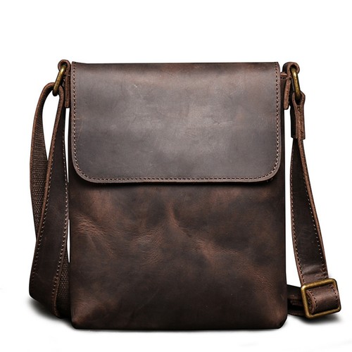 Herren leder umhängetasche - leder,