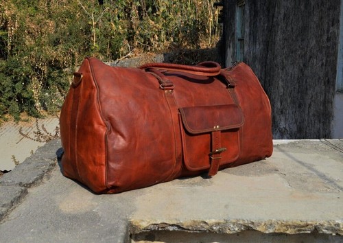 Neu herren leder reisetasche - neu,