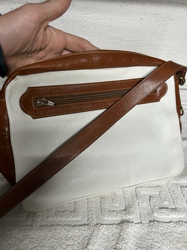 Vintage leder schultertasche - vintage, leder-schultertasche