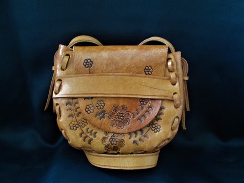 Leder tasche klein marokko - leder,