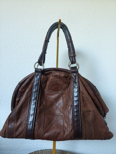 Vintage ledertasche brau - vintage,