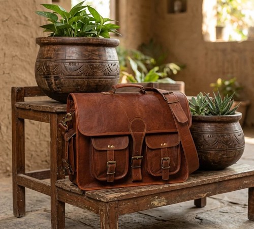 Ziege laptop messenger vintage - laptop,