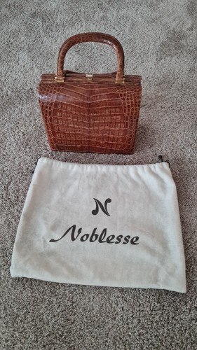 Vintage lederhandtasche braun - vintage,