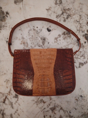 Handtasche vintage leder echt - handtasche,