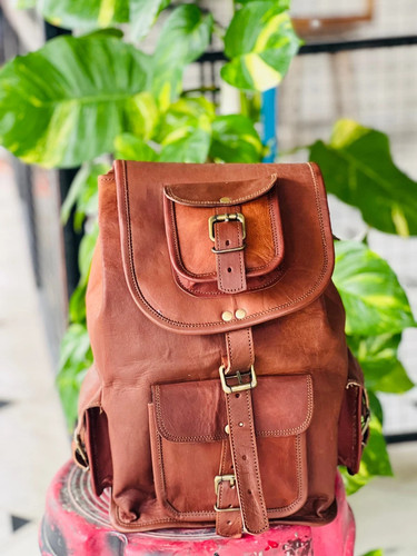 Leder rucksack tasche - rucksack, backpack
