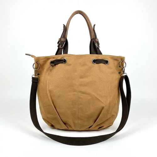 Canvas schultertasche hobo bag - schultertasche,